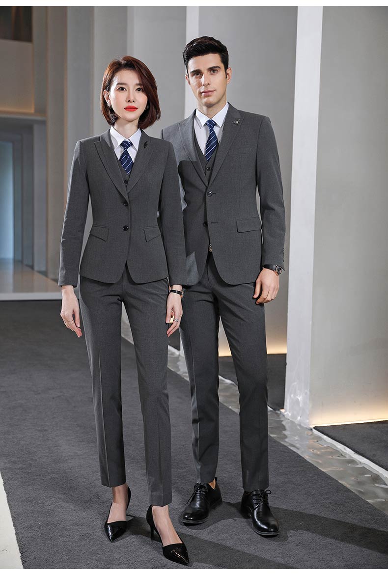 公司團體高級西裝定做模特展示圖4